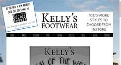 Desktop Screenshot of kellysfootwear.com